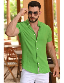 Camisa Dubai Verão (Tecido Não Amassa)