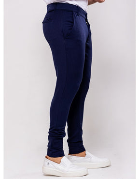 Calça Alfaiataria Berlim Fit Azul Marinho