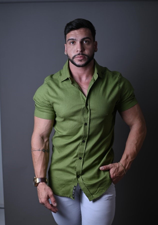 Camisa Linho Premium Lisboa