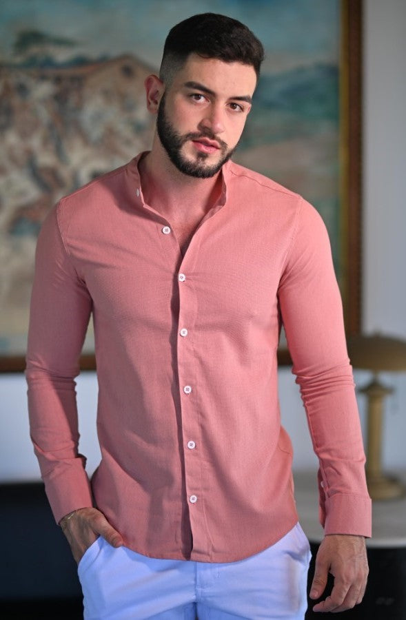 Camisa Linho Longa
