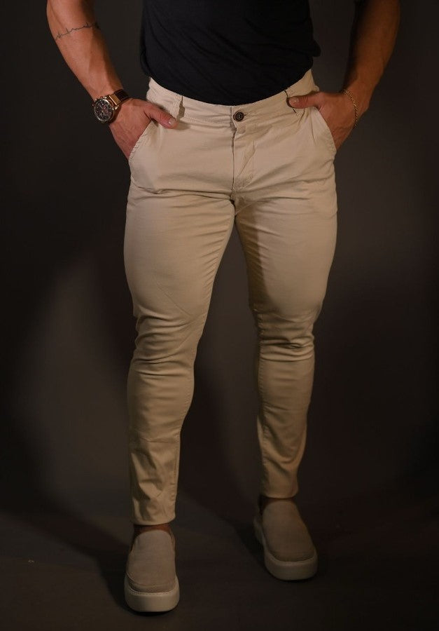 Calça Alfaiataria Creme